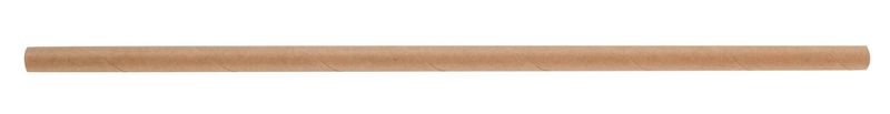 Palhinhas rectas de papel kraft 200x6 Pack 100 unidades