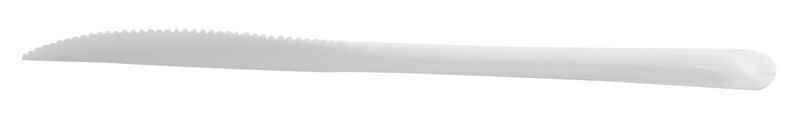 Faca COOKPLAY CPLA Compostavel Branca 19,00  Cm Pack 50 Unidadades