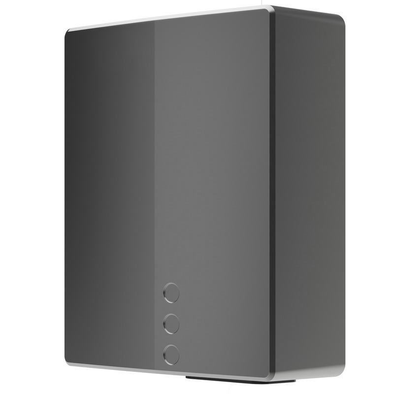 Secador de m�os BIGFLOW EVO de a�o inoxid�vel c sensor eletr�nico. Acabamento G Metal