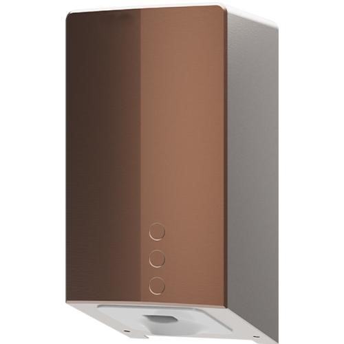 Secador de m�os FUGA EVO em a�o inoxid�vel com sensor eletr�nicoAcabamento em bronze escovado PVD