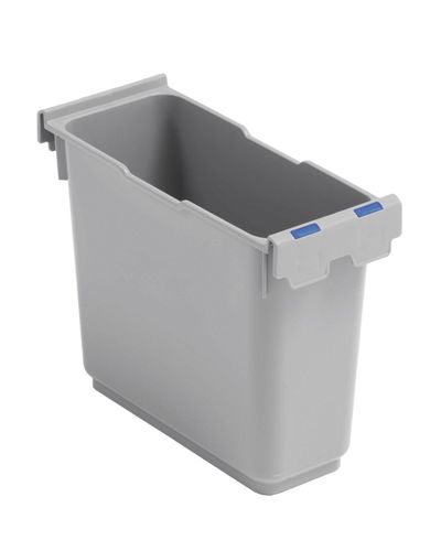 Balde para Roller 8 Litros Cinzento Risca Azul