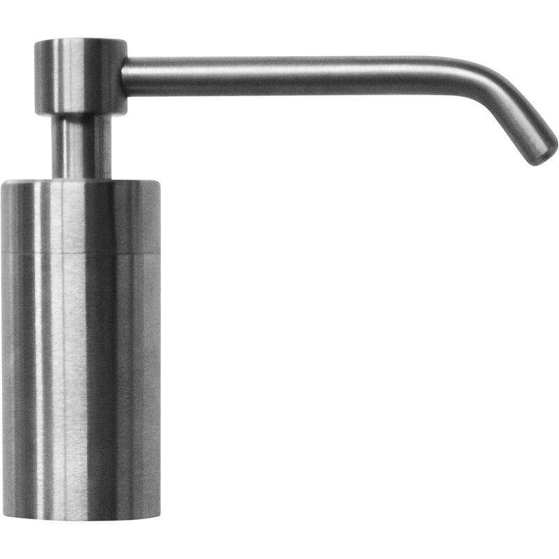 Saboneteira de sabonete para encastrar na bancada. 1000ml Acabamento cetim 