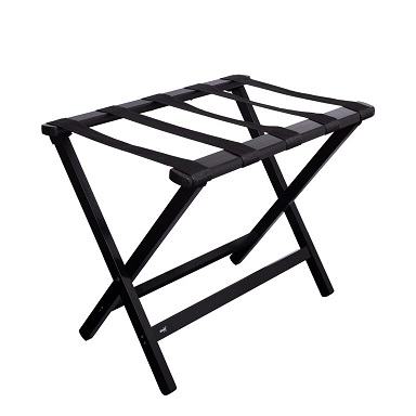 Suporte de Malas PREMIUM � Madeira Preta