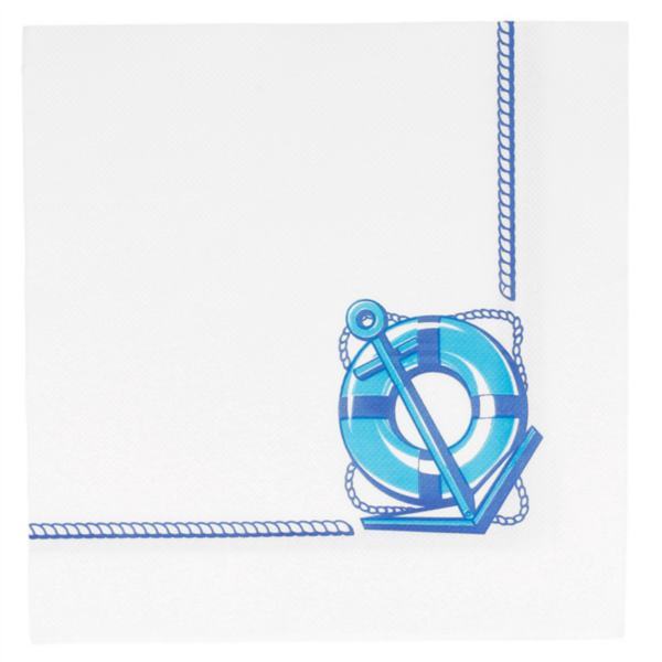 GUARDANAPOS ECOLABEL DOUBLE POINT - CADAQU�S 18 G/M2 40x40 CM BRANCO TISSUE 