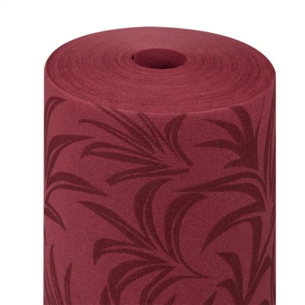 ROLO T�TE � T�TE PR�. 120CM (20 SER.) PARK AVENUE 55 G/M2 0,40x24 M BORDEAUX AIRLAID (6 UNIDADE)
