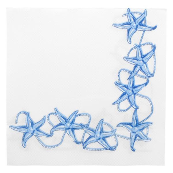 GUARDANAPOS ECOLABEL DOUBLE POINT - ANTIBES 18 G/M2 40x40 CM BRANCO TISSUE