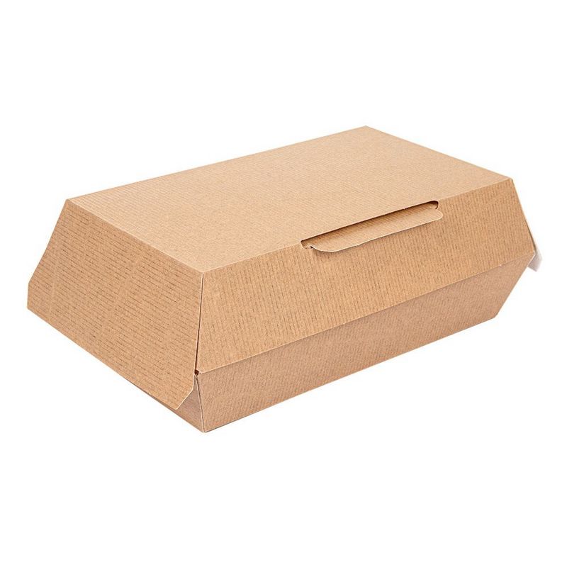 Caixa Natural Carto 19,5X11,5X6,5 Cm Natural Pack 50 Unidades