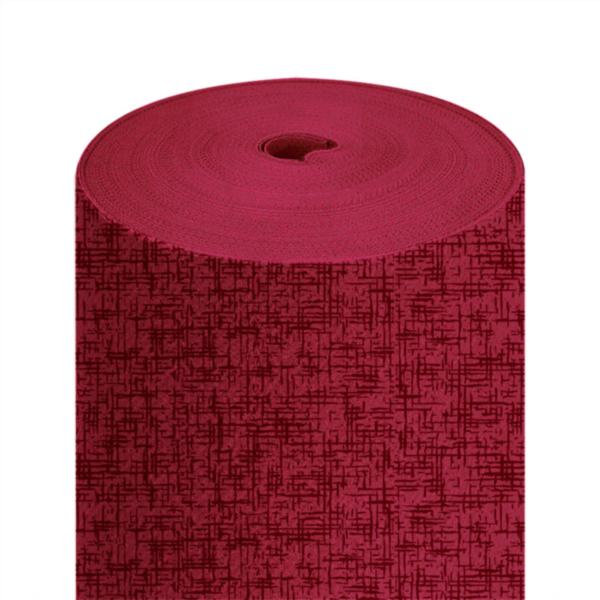 ROLO T�TE � T�TE PR�. 120CM (20 SER.) JAZZ 55 G/M2 0,40x24 M BORDEAUX AIRLAID (6 UNIDADE)