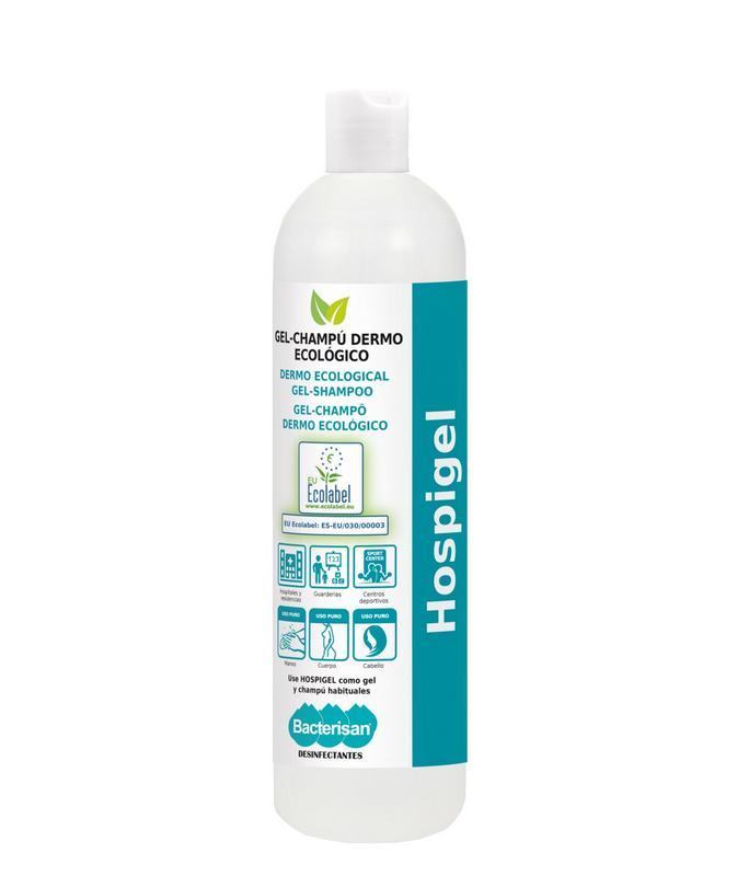 Hospigel Ecologico Dermoprotector 0.750 L Caixa 15 unidades