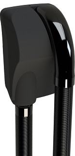 Secador de cabelo Caribe preto mate com temporizador