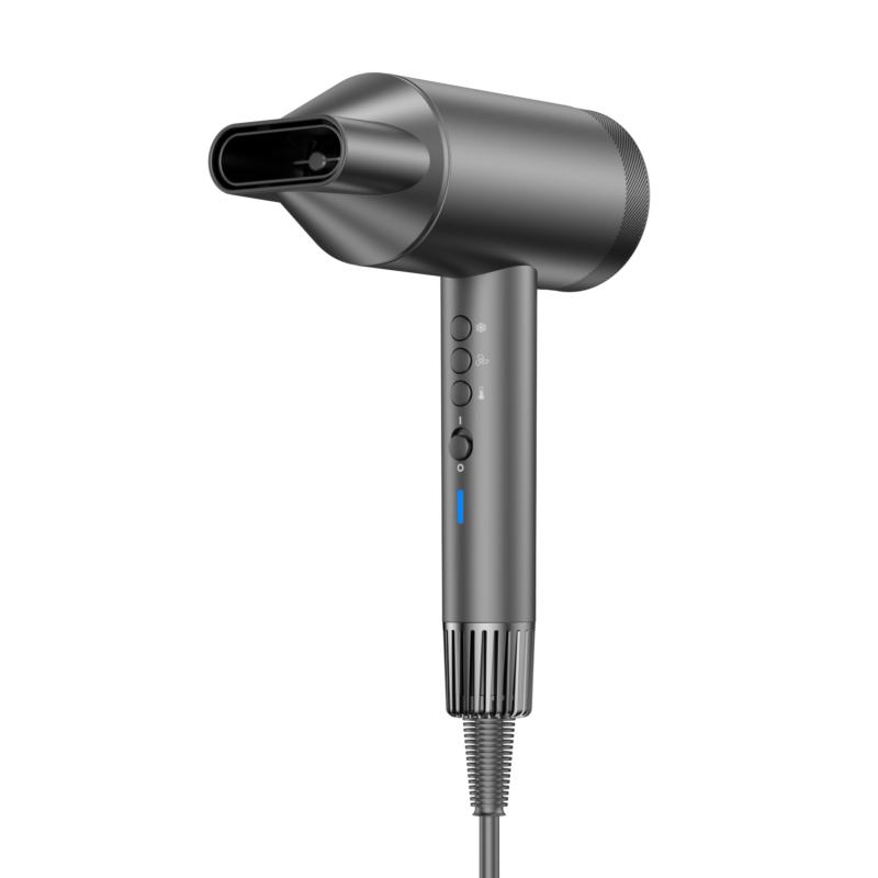 Secador de cabelo Thalos cinza Metal