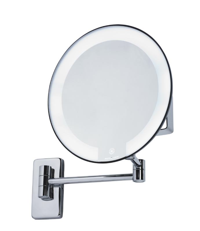 Espelho iluminado Cosmos com bra�o tubular