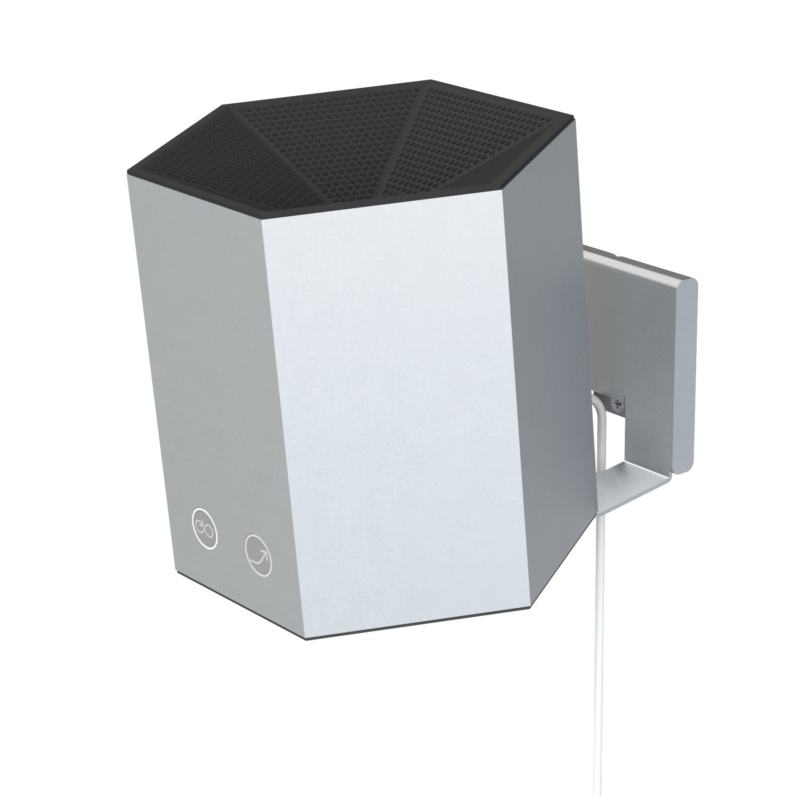 Purificador de ar Shield Compact Mural � Preto Mate