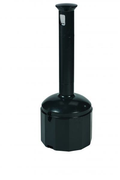 Cinzeiro de pl�stico com suporte de 10 L