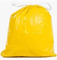 Saco Do Lixo AMARELO F F�cil Rolo 10 Unidades 50 Lt