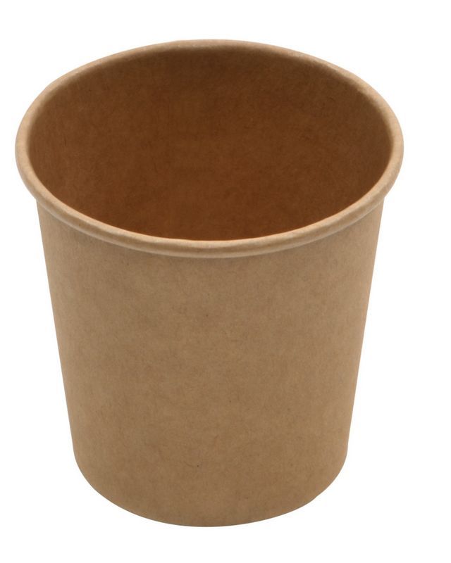 Copo Papel  Kraft 120ml (4oz) - Manga 50 unidades