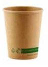 Copo Papel Kraft WATER BASE 4OZ-120ML 60MM  50 Manga 50 Unidades