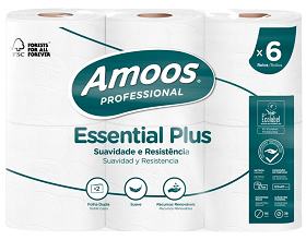 Papel Higi�nico ESSENTIA 2 F Profissional 60 metros 6 R X 5 Packs 30 Unidades