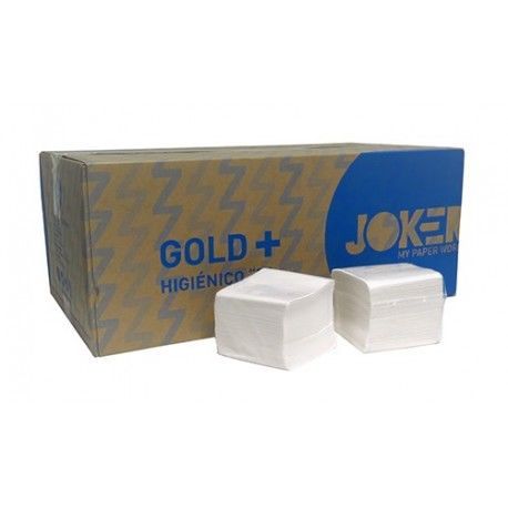 Papel Higinico em Z Folha/Folha Gold + 36 X 200 = Caixa 7200 Fls  