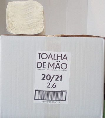 Toalhas De M�os 20 X 21Tissue Simples 15 MX174 Fls Cx2610 Unidades