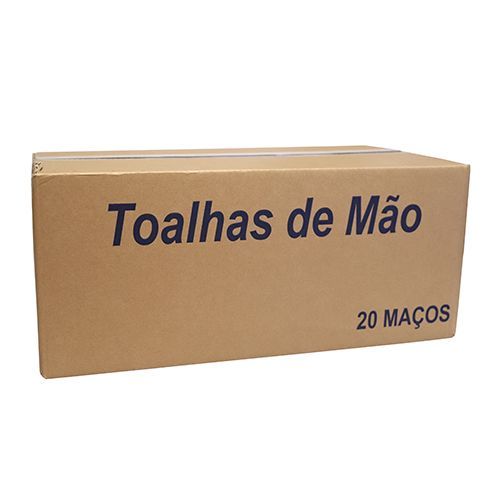Toalhas De  M�os Pasta Folha Simples 20 X 20  = 130 X 20 M  CX 2600 Unidades
