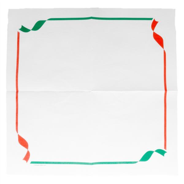 GUARDANAPOS ECOLABEL DOUBLE POINT - TRATTORIA 18 G/M2 40x40 CM BRANCO TISSUE