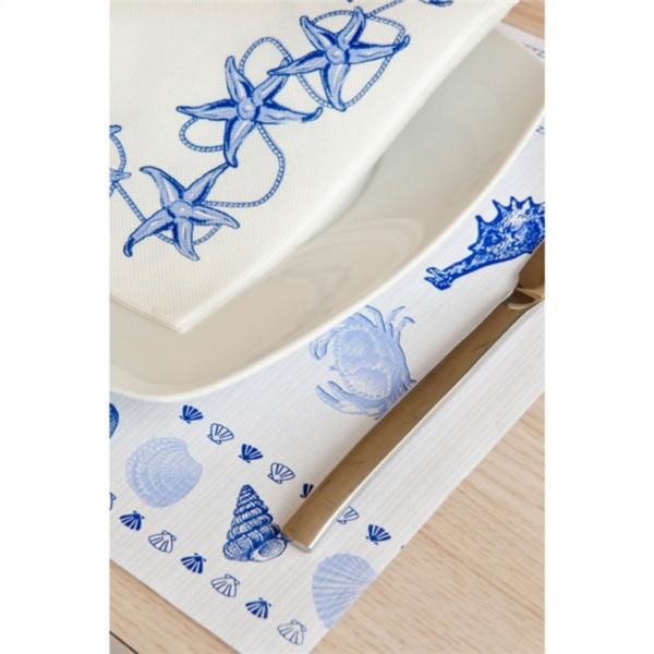 TOALHETES DE MESA ANTIBES 48 G/M2 31x43 CM BRANCO CELULOSE 500 UNIDADES