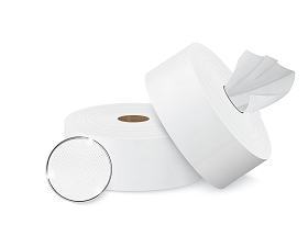 Papel Higi�nico Jumbo Extra��o Central Ammos Prof Mssion Care Rolo 180 Metros = Embalagem 12 Unidades.