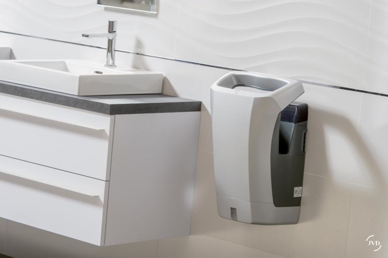 Secador de m�os Stell'Air cinza metalizado